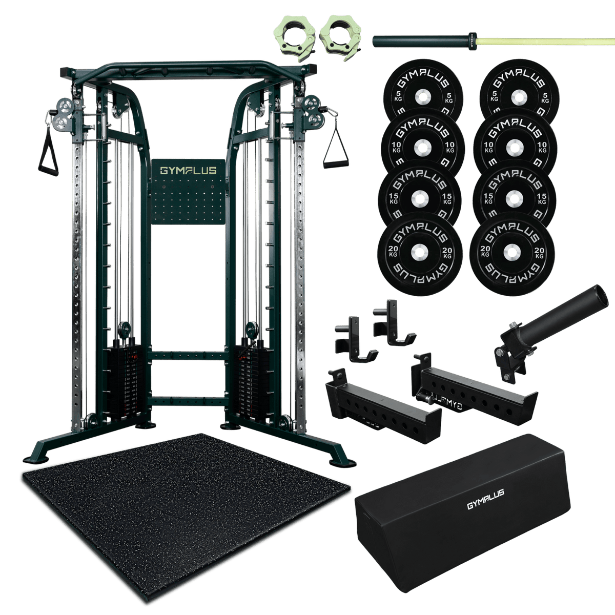 Gym Plus Oasis Garage Gym Package – Complete Setup FULL-2109S