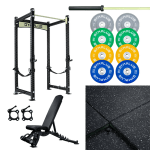Gym Plus Evolve Garage Gym Package – Complete Setup FULL-EV-15-BLK