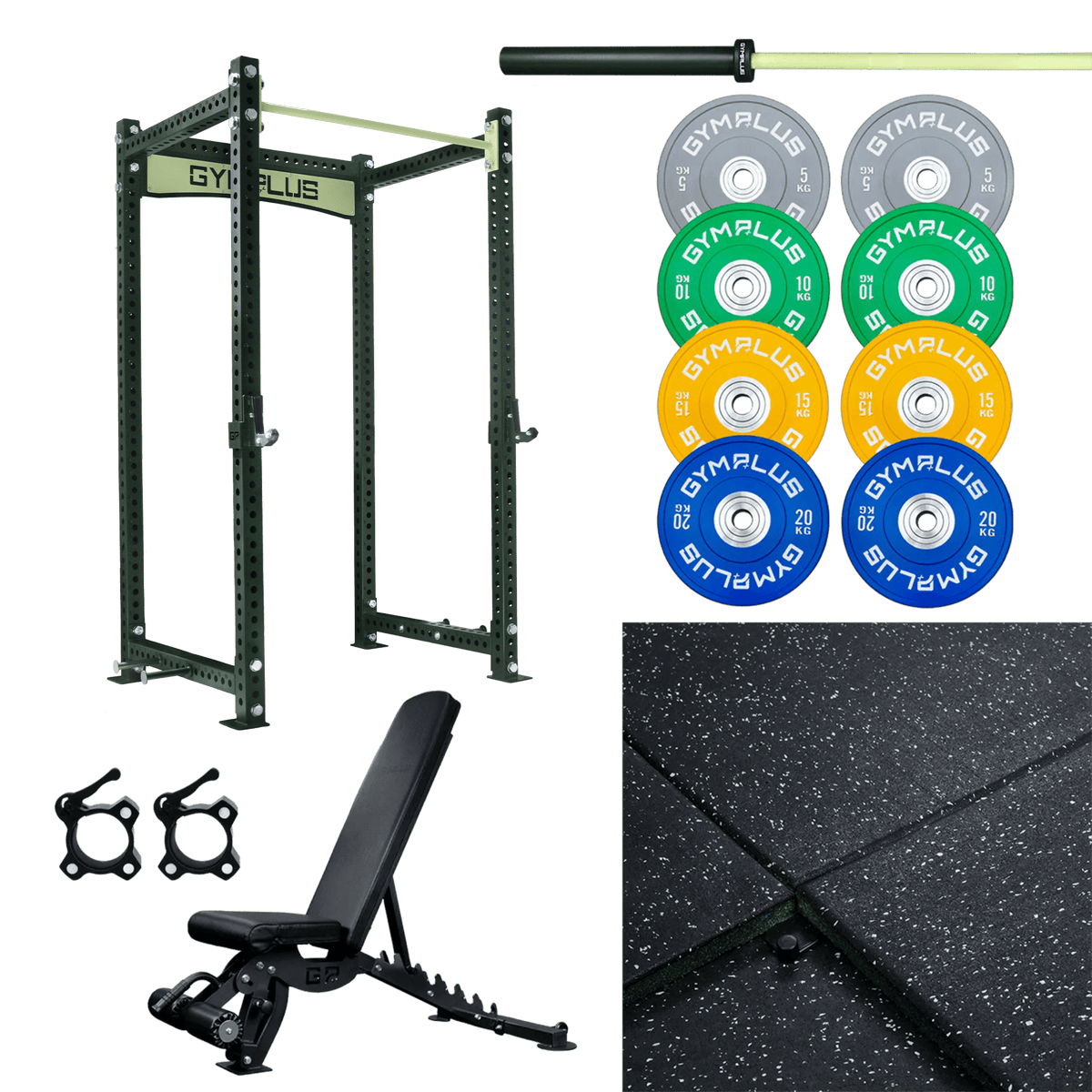 Gym Plus Evolve Garage Gym Package – Complete Setup FULL-EV-15