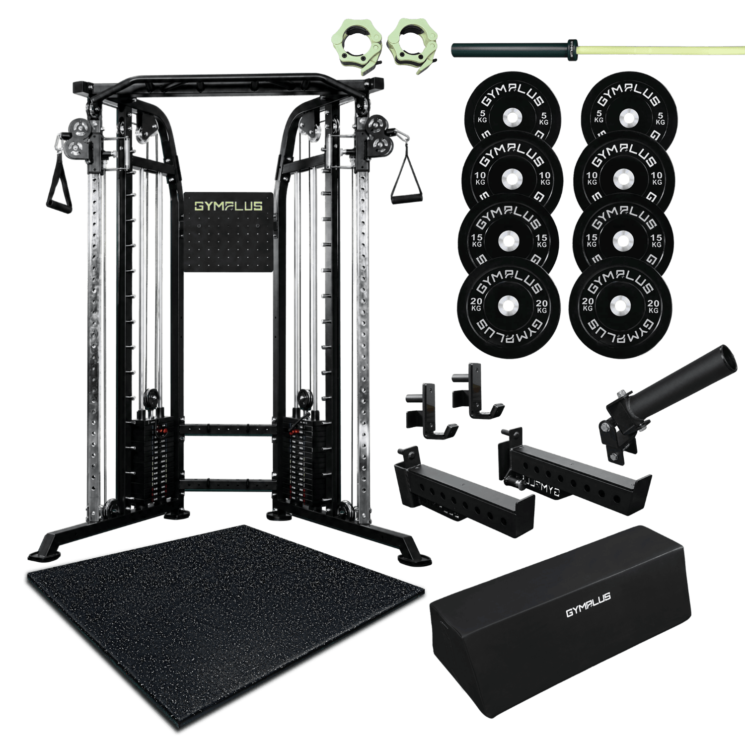 Gym Plus Oasis Garage Gym Package – Complete Setup FULL-2109S