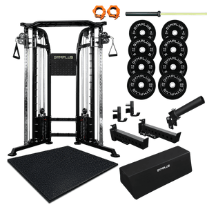 Gym Plus Oasis Garage Gym Package – Complete Setup FULL-OASIS-BLK