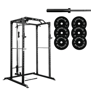 Power Cage Garage Gym Package
