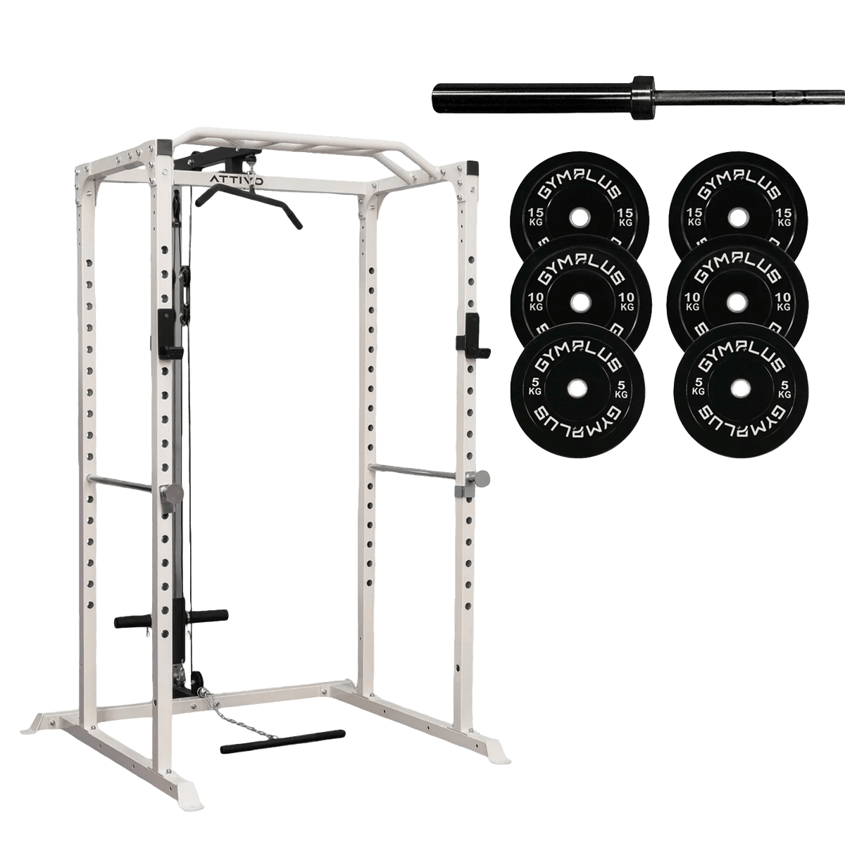Power Cage Garage Gym Package