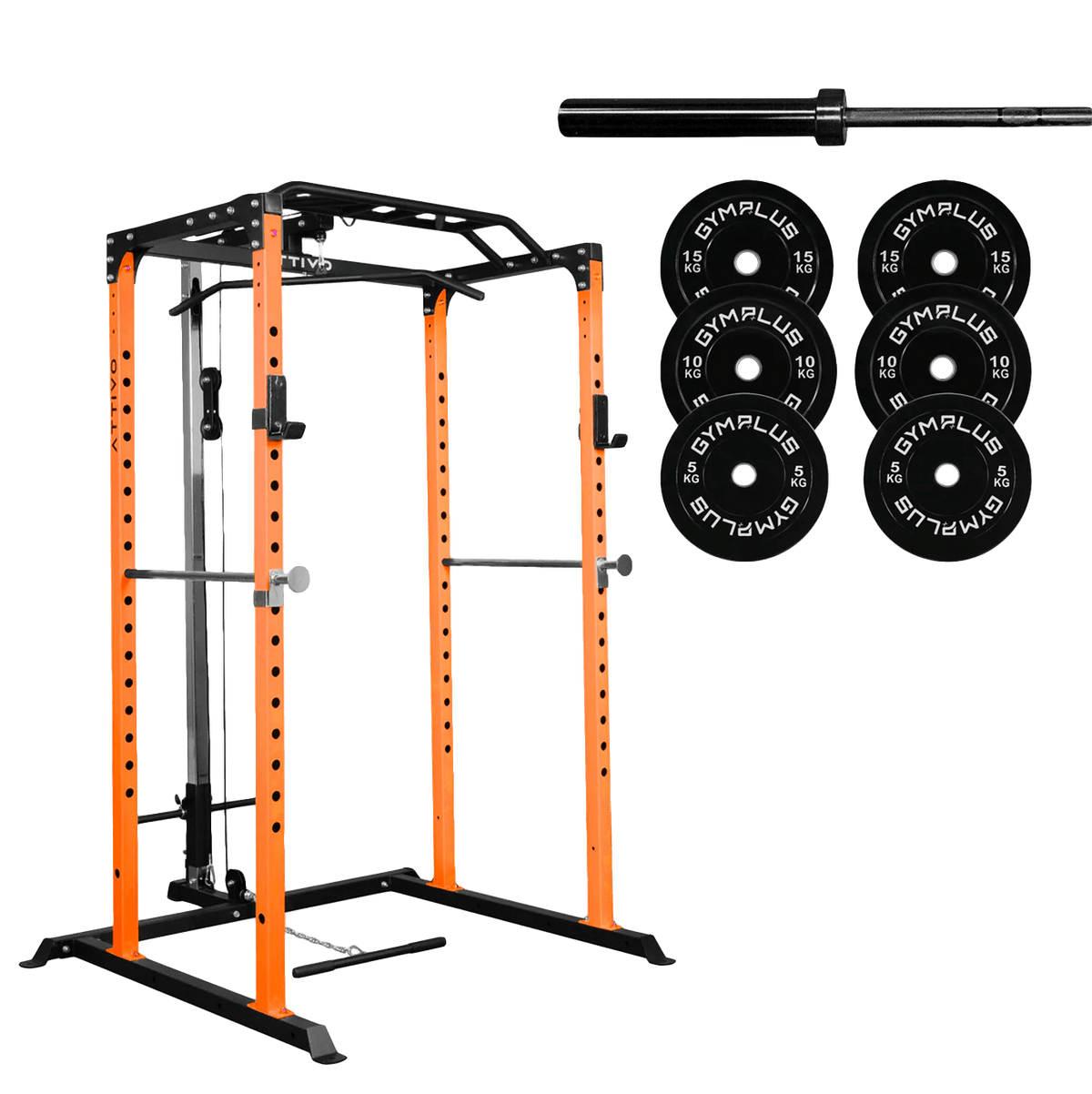 Power Cage Garage Gym Package