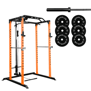 Power Cage Garage Gym Package