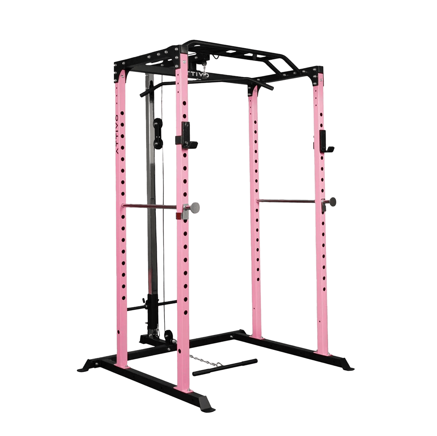 Gym Plus Essential Power Rack - Pink (ATTIVO Brand) ZY18-PINK-COMBO-VERSION1