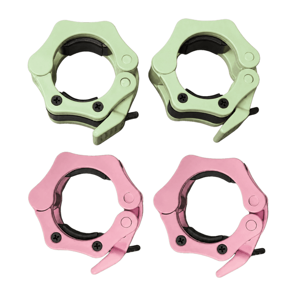 Gym Plus Olympic Barbell Lock Jaw Collars – 50mm Pair