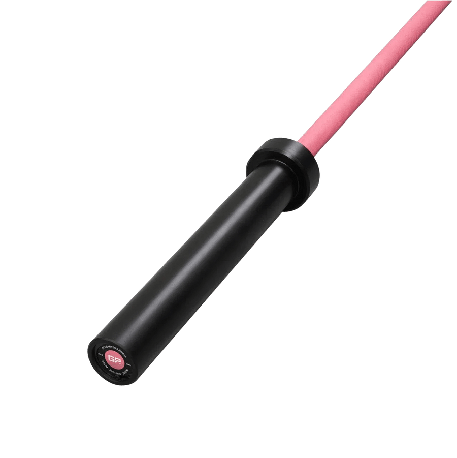 Gym Plus Cerakote Olympic Barbell - 15KG (Pink) GP-DOM-PINK-15KG