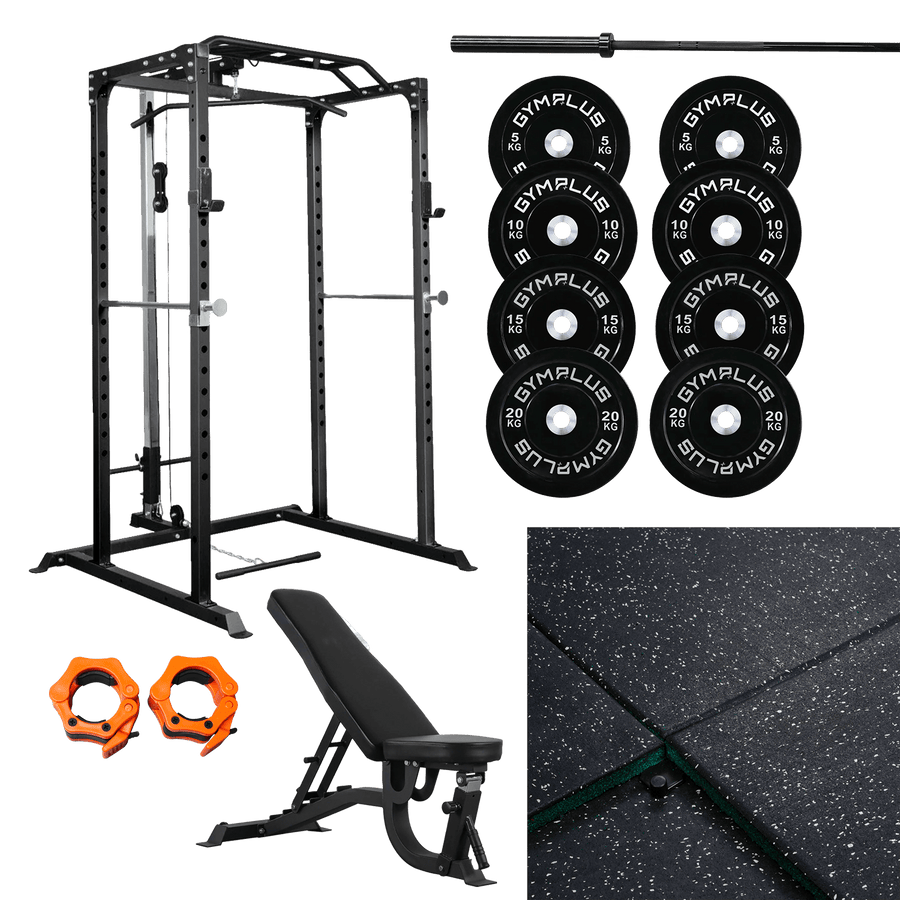 Garage Gym Essentials Package – Complete Setup