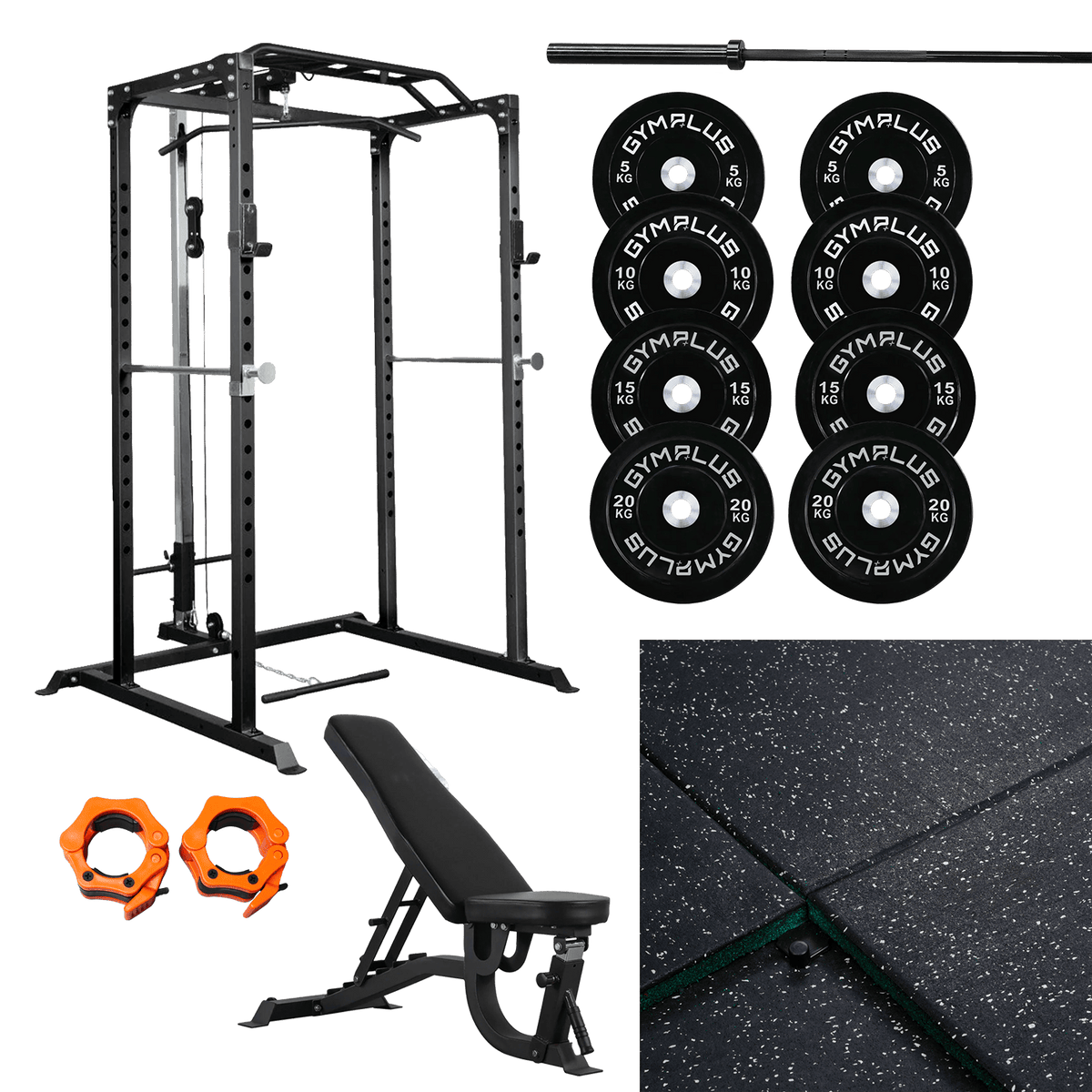 Garage Gym Essentials Package – Complete Setup