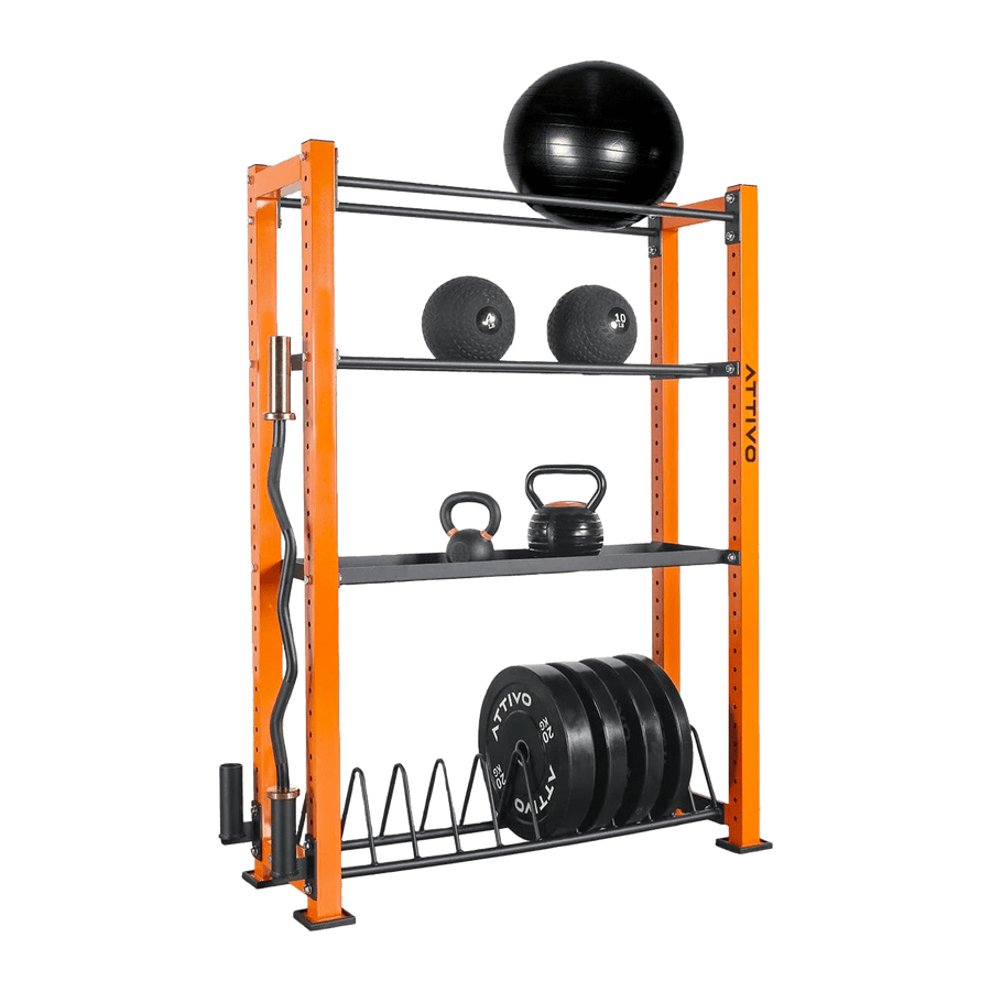 ATTIVO Single Bay Gym Storage Rack System
