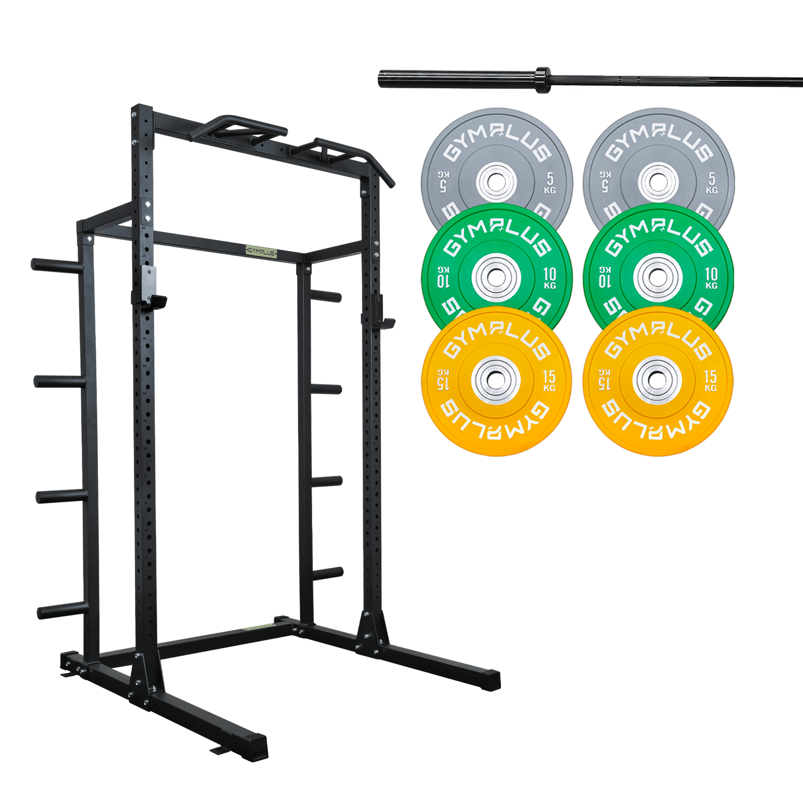 Gym Plus Half Power Rack Garage Gym Package - HR2300 Combo HR2300-CABLE-BUNDLE