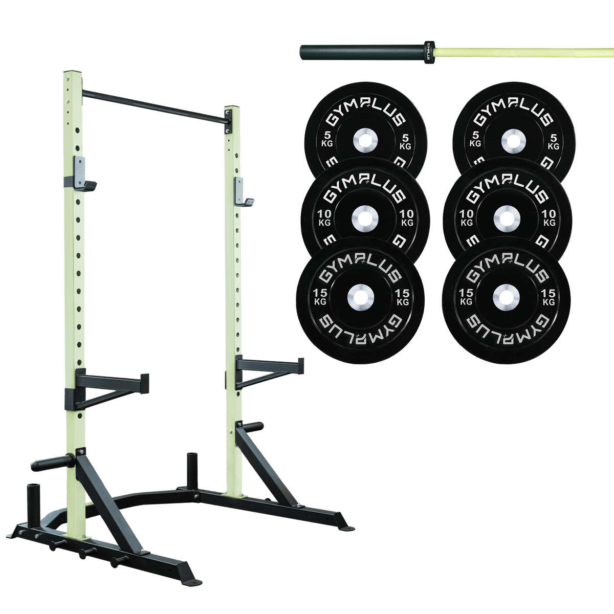 Half Power Rack Garage Gym Package