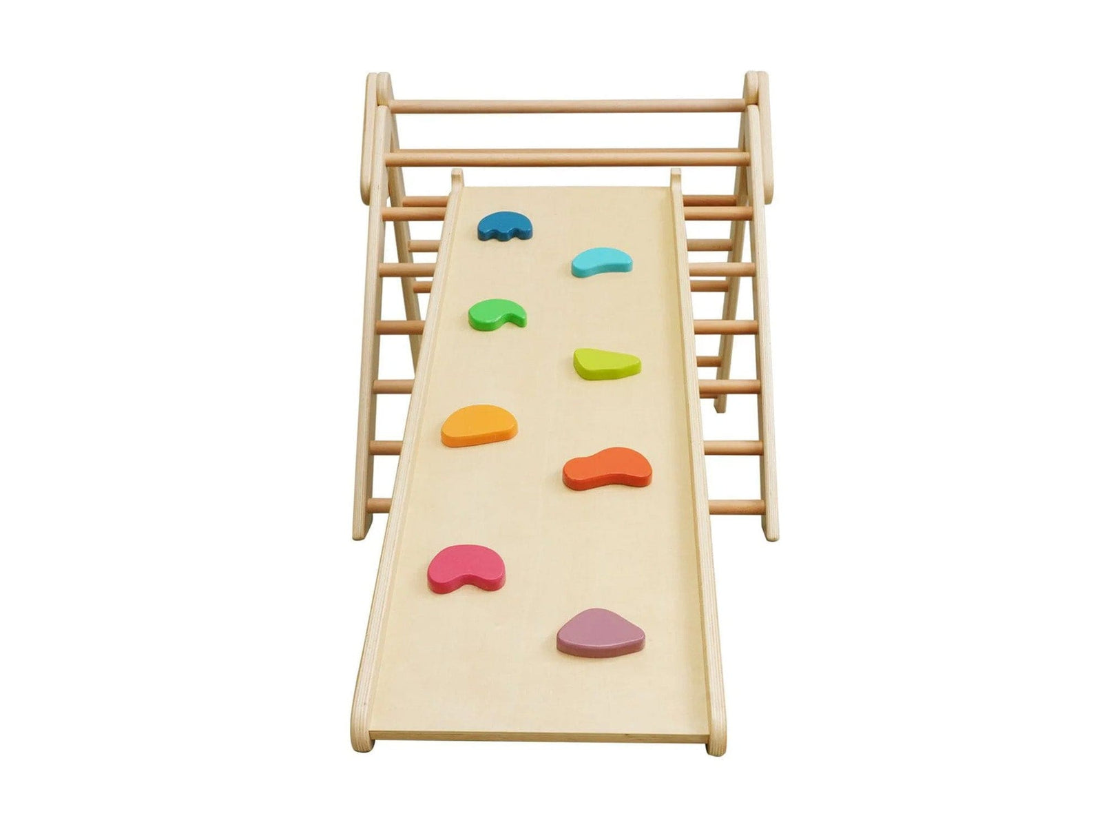 Gym Plus Pikler Foldable Climbing Triangle with Ramp TRIANGLE+BOARD