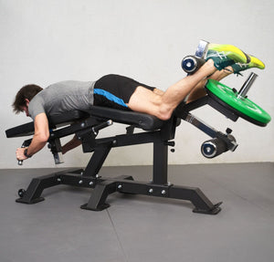 ATTIVO L4 Pro Series Plate Loaded Leg Extension & Prone Leg Curl