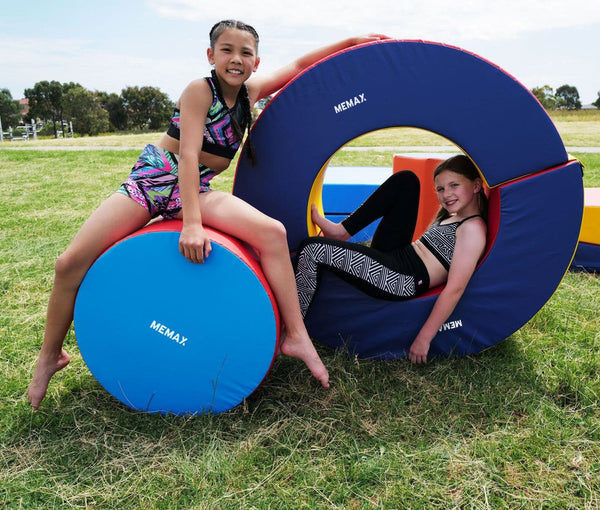 Gym Plus MEMAX Stepping Pillar Block Active Play Foam Module - 2 Piece P-IN-Dx2