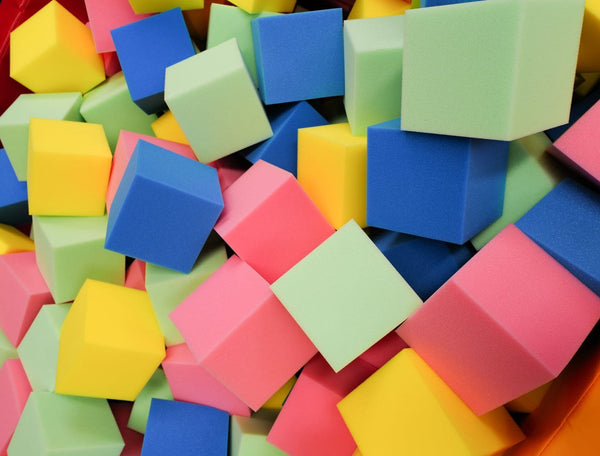 Gym Plus MEMAX Foam Pit Cubes - 100 Cubes CUBE15
