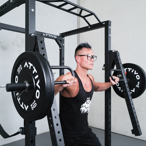 Gym Plus Jammer Arms for 50mm Power Cage 1 Inch Holes JA-5050