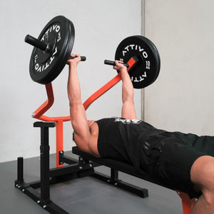 Adjustable Bench Press with Converging Arms