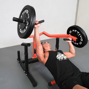 Adjustable Bench Press with Converging Arms