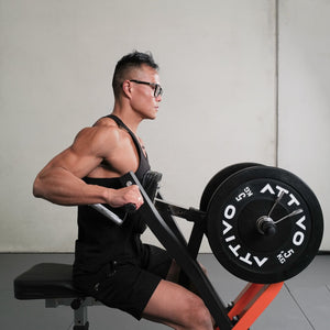 ATTIVO Seated Row/Chest Pull Machine with Independent Arms