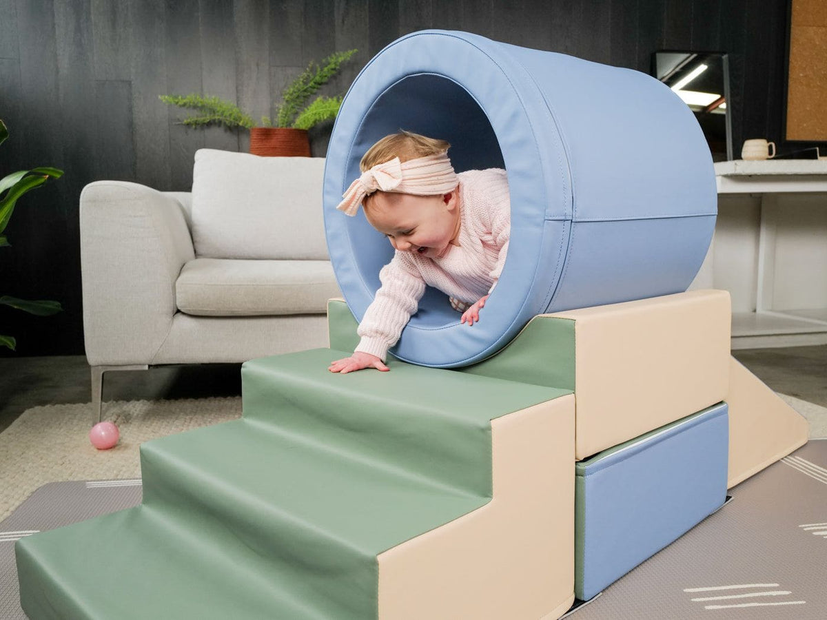 MEMAX Sensory Large Soft Tunnel Climber - 6 Piece