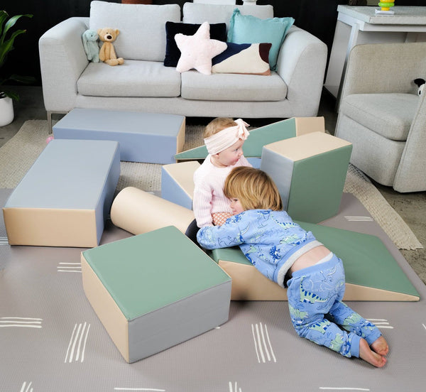Gym Plus MEMAX Soft Play Building Blocks - 10 Pieces MF-10