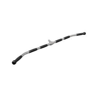 Lat Pulldown Bar Attachment with Rubber Grips - 120cm