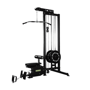 Lat Pulldown Low Row Machine with Aluminium Pulley Wheels - L4 Pro Series