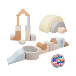 Sensory Montessori Baby Soft Play Value Bundle - 23 Piece