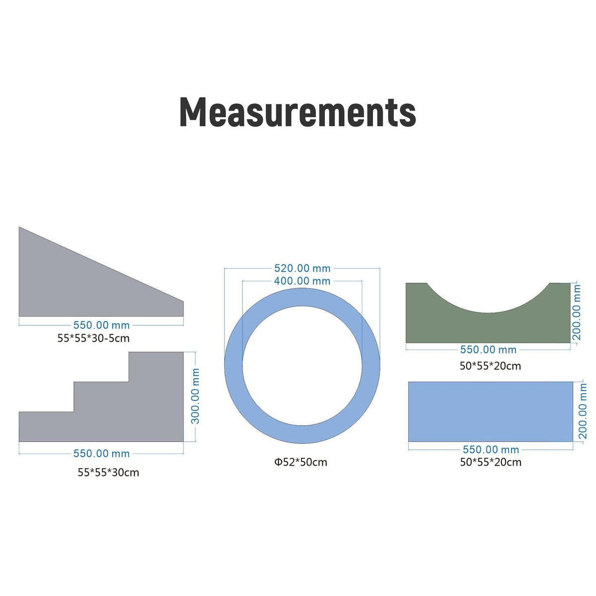 MEMAX Wild & Free Series Baby Soft Play Value Bundle - 18 Piece