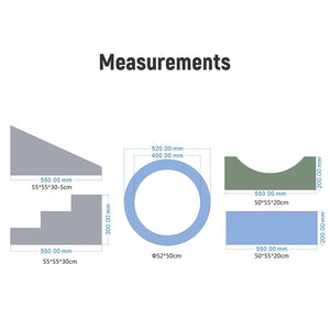 MEMAX Wild & Free Series Baby Soft Play Value Bundle - 18 Piece