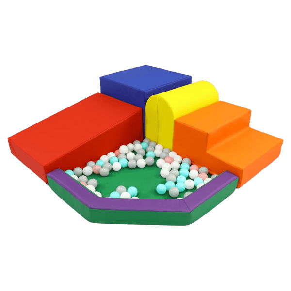 MEMAX Mini Mountain Sensory Climber & Ball Pit Set SF-BALLPOOL