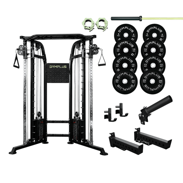 Gym Plus Oasis Garage Gym Package OASIS-BLK-PCK