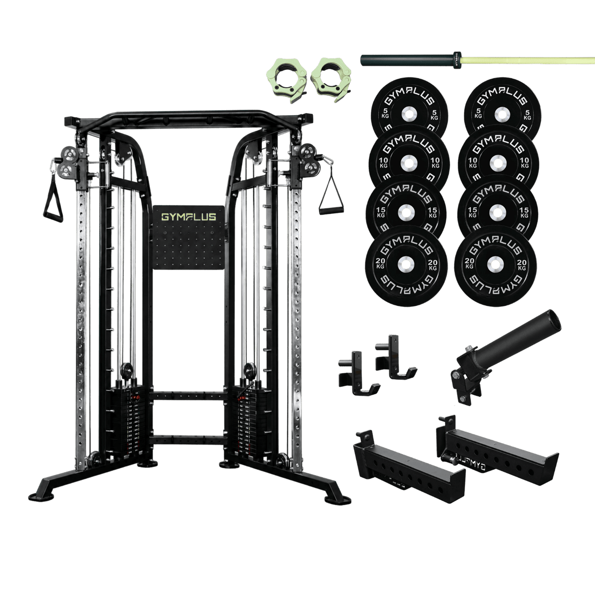 Gym Plus Oasis Garage Gym Package OASIS-BLK-PCK