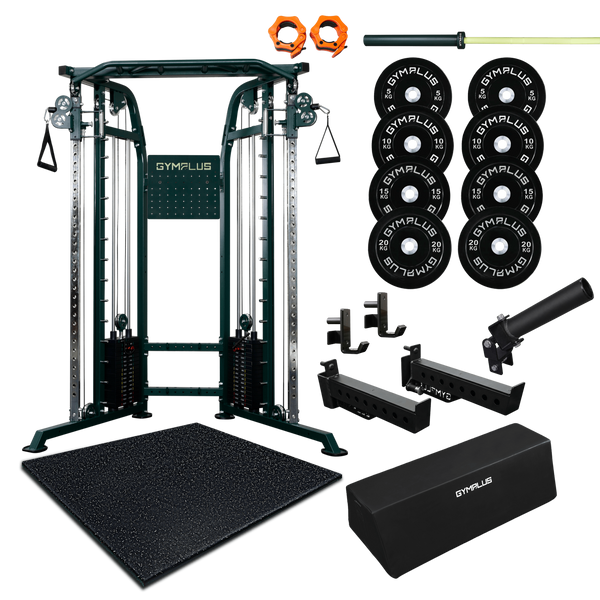 Gym Plus Oasis Garage Gym Package – Complete Setup FULL-2109S