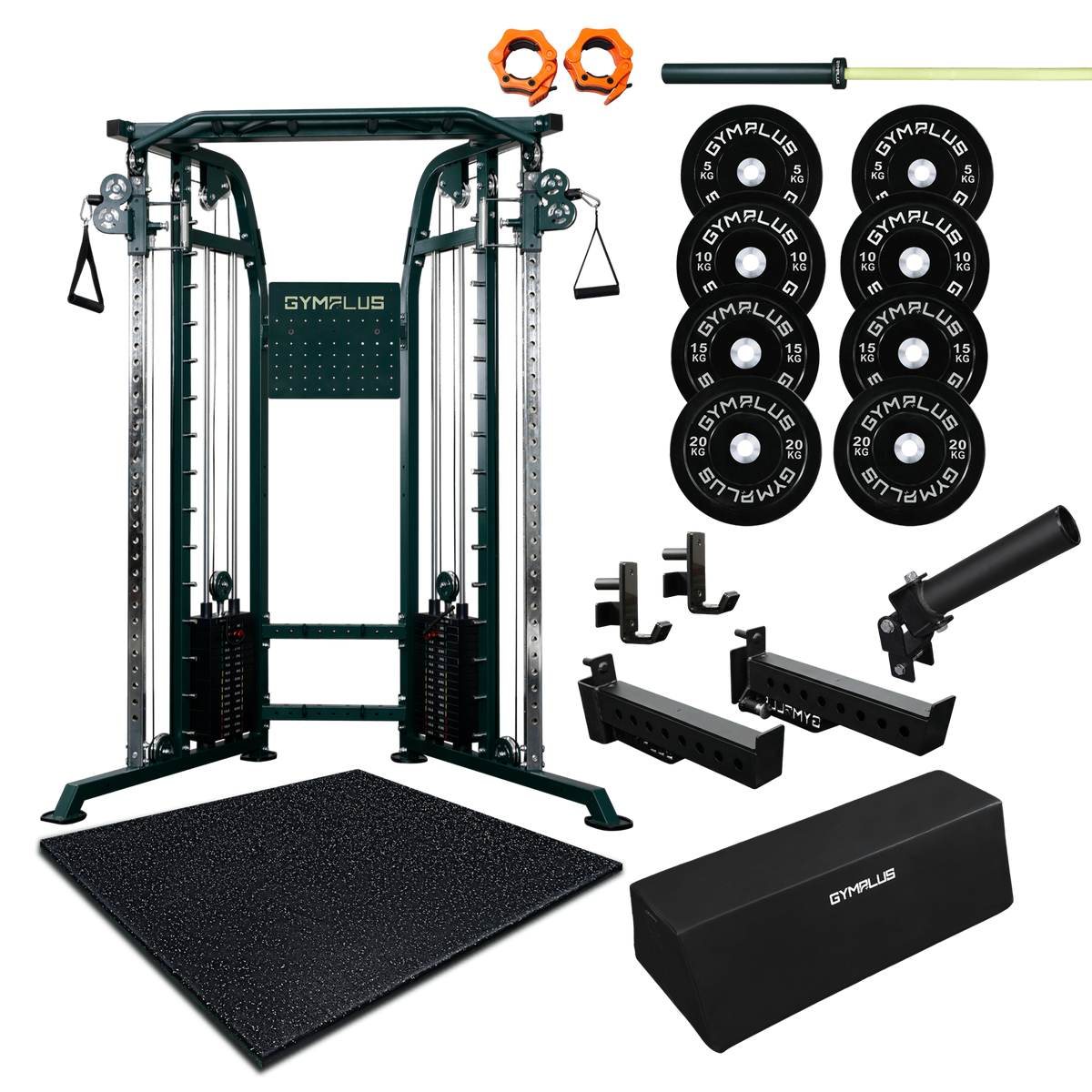 Gym Plus Oasis Garage Gym Package – Complete Setup FULL-2109S