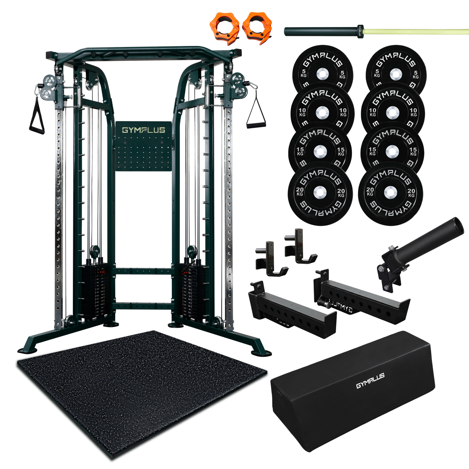 Gym Plus Oasis Garage Gym Package – Complete Setup FULL-2109S
