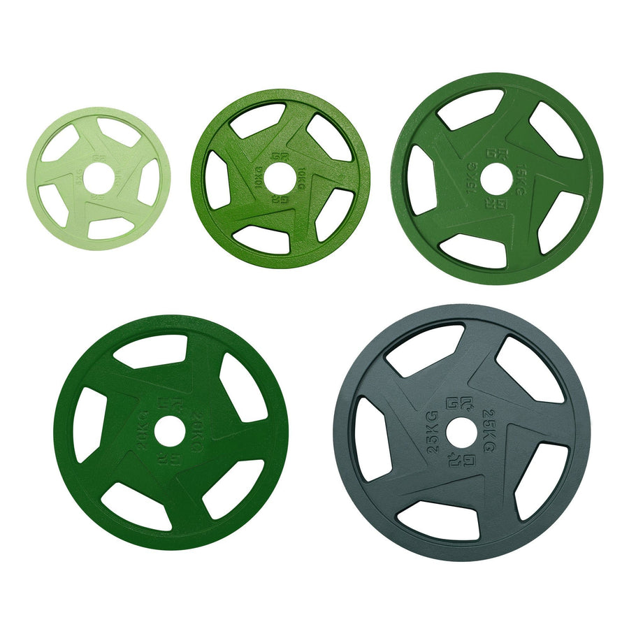 Gym Plus Olympic Iron Plates 5/10/15/20/25kg CI-FULLSET