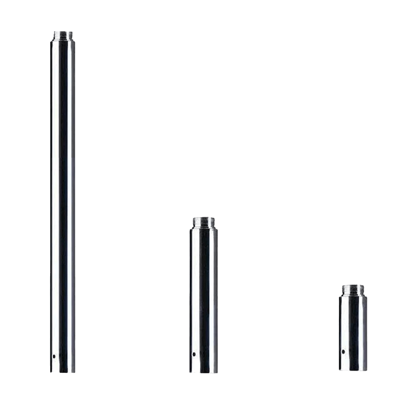 Portable Quality Chrome Dancing Pole Extension 125mm 250mm 500mm