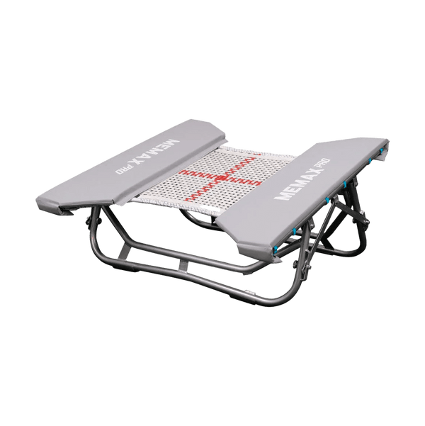 Gym Plus Open-End Incline Trampoline with Safety Mat - 120x120cm - MEMAX Pro Series PRO-TRAMP-OPEN-A