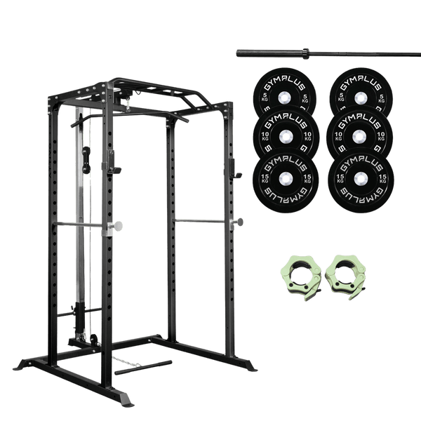 Gym Plus Essential Garage Gym Package GARAGE-GYM-E-BLK