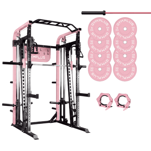 Gym Plus Pink Icon Garage Gym Package ICON-PI-COMBO