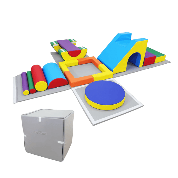 MEMAX MEMAX Baby Playroom Large Play Set with Easy Storage Cube - 16 Piece SP-CUBE