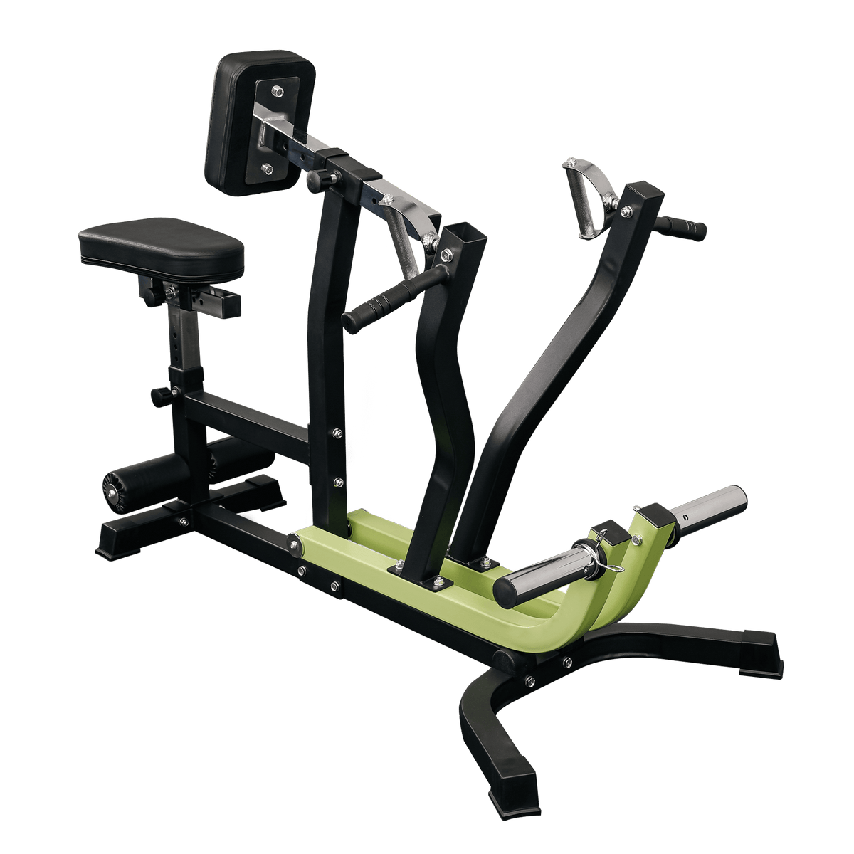 Seated Row/Chest Pull Machine with Independent Arms