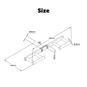 ATTIVO Viking Press Landmine Attachment for Olympic Barbell