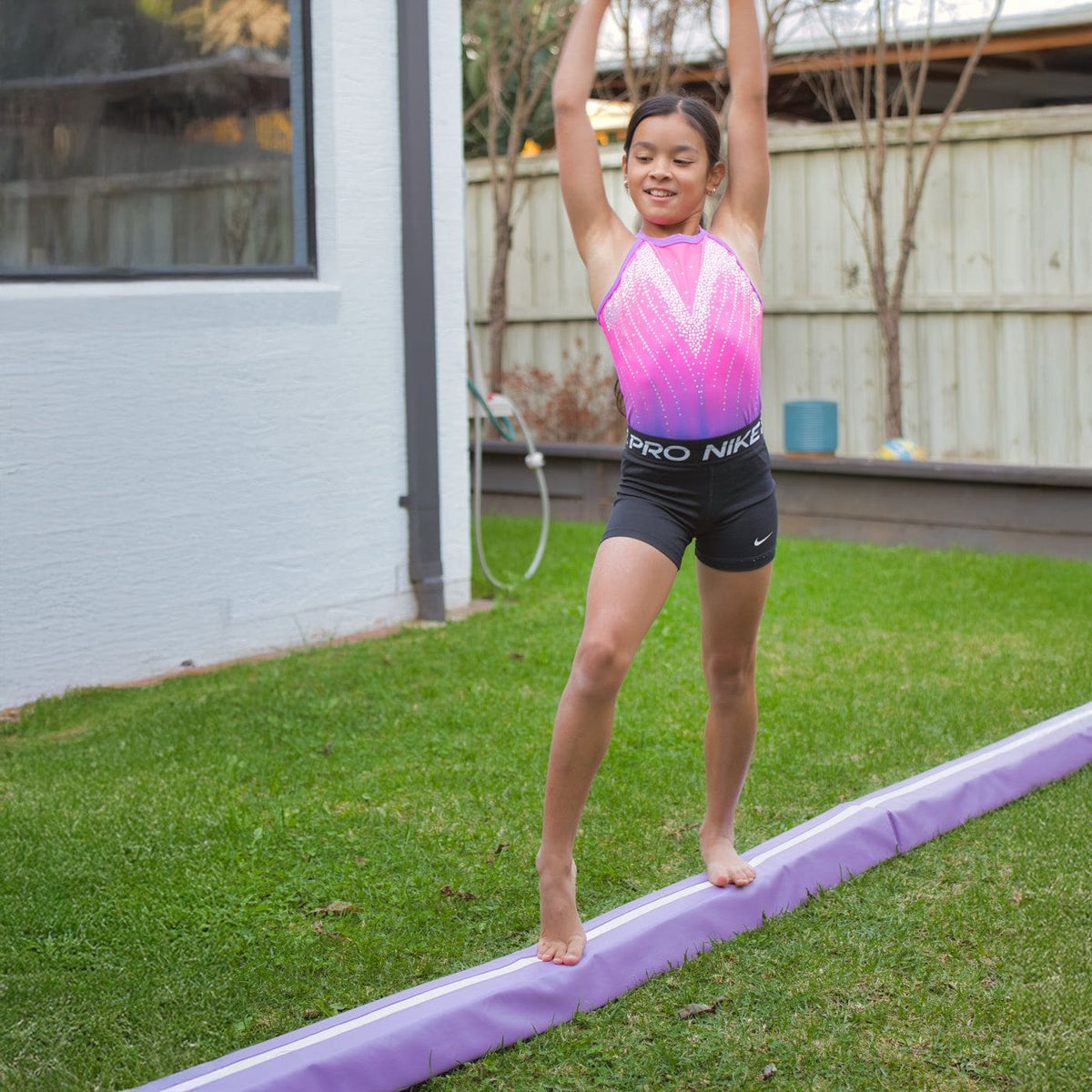 MEMAX Folding Gymnastics Balance Beam 350cm