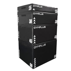 Gym Plus Stackable Plyometric Jump Box Set JUMPBOX4