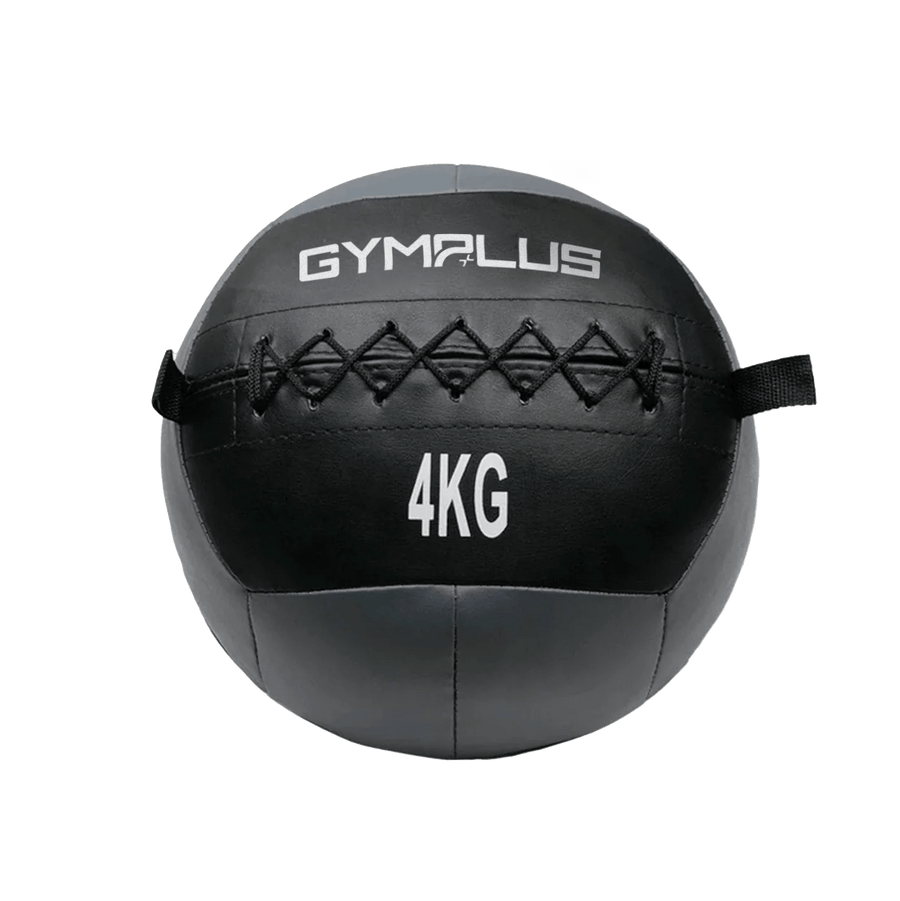 Gym Plus Soft Wall Ball – Stitched PU Medicine Ball 4KG GP-WALLBALL-4KG