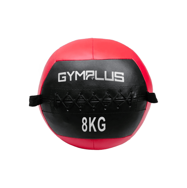 Gym Plus Soft Wall Ball – Stitched PU Medicine Ball 8KG GP-WALLBALL-8KG